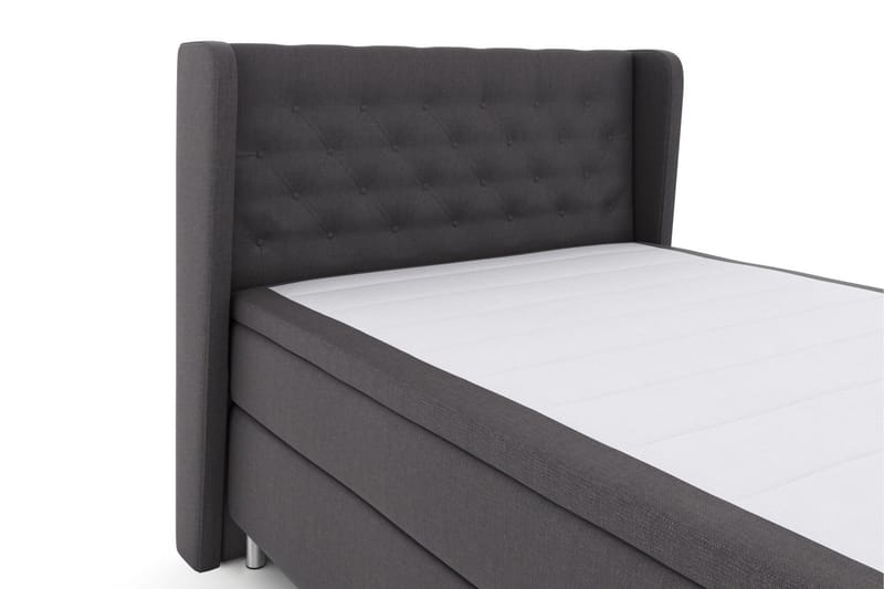 Select No 5 Komplett Sängpaket 140x200 Medium Watergel - Mörkgrå/Metall - Products - Möbler - Säng - Kontinentalsäng