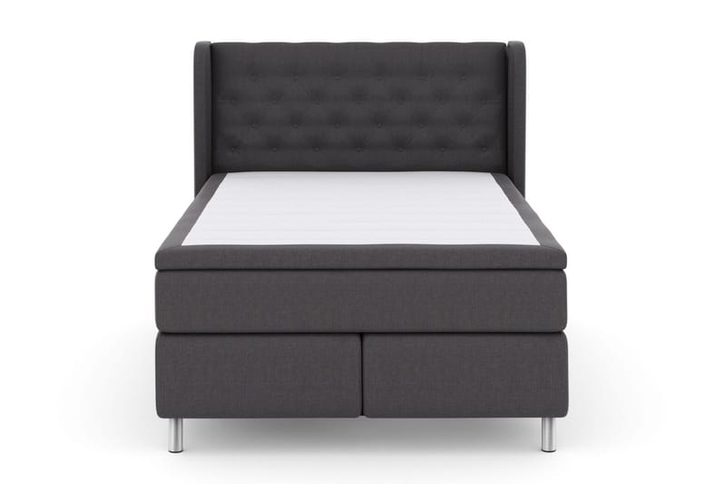 Select No 5 Komplett Sängpaket 140x200 Medium Watergel - Mörkgrå/Metall - Products - Möbler - Säng - Kontinentalsäng