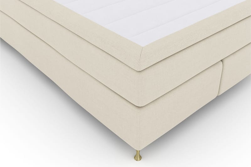 Select No 5 Komplett Sängpaket 160x200 Fast/Medium Watergel - Beige/Guld - Products - Möbler - Säng - Kontinentalsäng