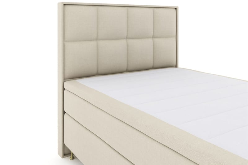 Select No 5 Komplett Sängpaket 160x200 Fast/Medium Watergel - Beige/Guld - Products - Möbler - Säng - Kontinentalsäng