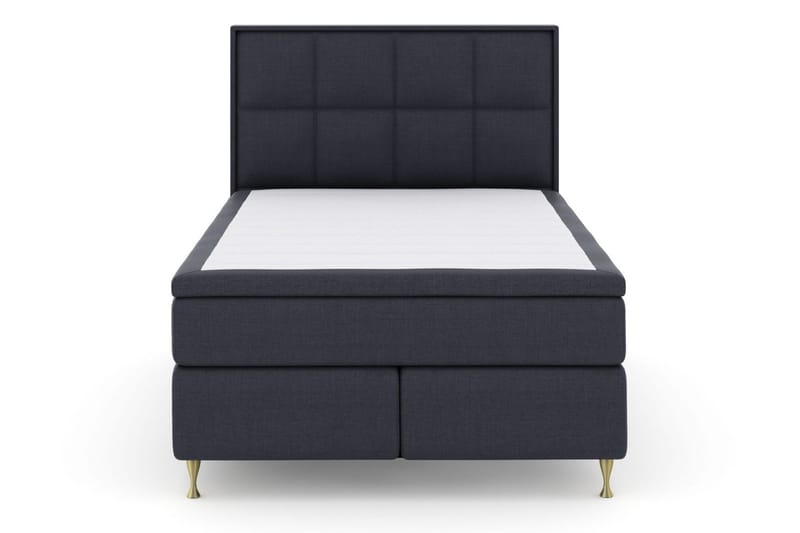 Select No 5 Komplett Sängpaket 160x200 Fast/Medium Watergel - Blå/Guld - Products - Möbler - Säng - Kontinentalsäng