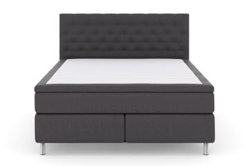 Select No 5 Komplett Sängpaket 160x200 Medium Watergel - Mörkgrå/Metall - Products - Möbler - Säng - Kontinentalsäng