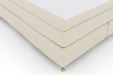 Select No 5 Komplett Sängpaket 180x200 Medium Watergel - Beige/Guld - Products - Möbler - Säng - Kontinentalsäng