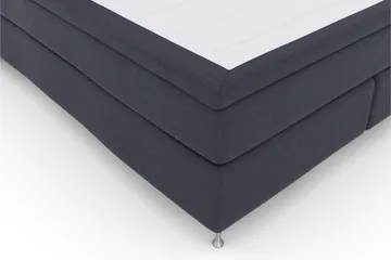 Select No 5 Komplett Sängpaket 210x210 Fast/Medium Latex - Blå/Silver - Products - Möbler - Säng - Kontinentalsäng