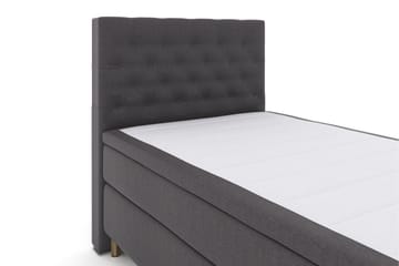 Select No 5 Kontinentalsäng 120x200 Fast Latex - Mörkgrå/Koppar - Products - Möbler - Säng - Enkelsäng