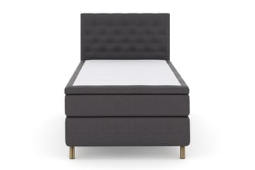 Select No 5 Kontinentalsäng 120x200 Fast Latex - Mörkgrå/Koppar - Products - Möbler - Säng - Enkelsäng