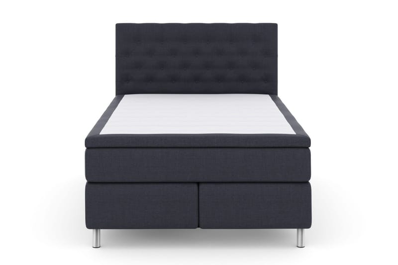 Select No 5 Kontinentalsäng 160x200 Fast Latex - Blå/Metall - Products - Möbler - Säng - Kontinentalsäng