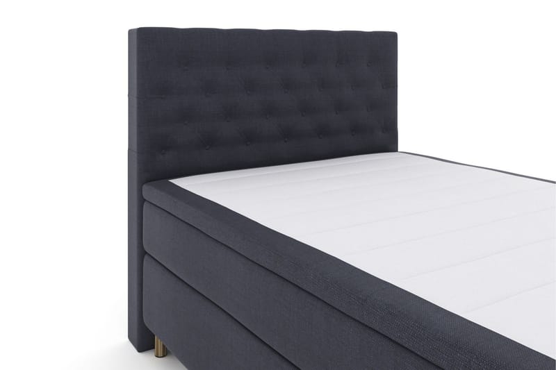 Select No 5 Kontinentalsäng 160x200 Fast Latex - Blå/Metall - Products - Möbler - Säng - Kontinentalsäng