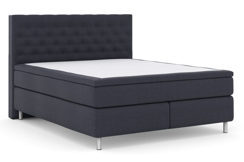 Select No 5 Kontinentalsäng 180x200 Fast Watergel - Blå/Metall - Products - Möbler - Säng - Kontinentalsäng