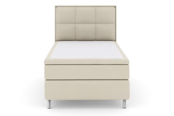 Select No 6 Komplett Sängpaket 120x200 Medium Watergel - Beige/Metall - Products - Möbler - Säng - Enkelsäng