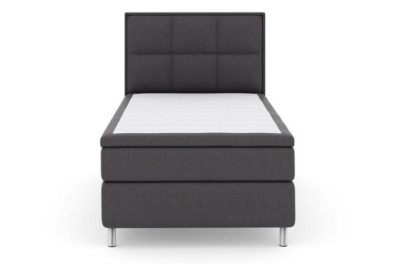 Select No 6 Komplett Sängpaket 120x200 Medium Watergel - Mörkgrå/Metall - Products - Möbler - Säng - Enkelsäng
