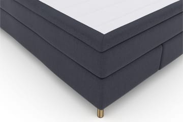 Select No 6 Komplett Sängpaket 140x200 Fast Memory/Pocket - Blå/Koppar - Products - Möbler - Säng - Kontinentalsäng