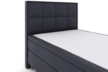 Select No 6 Komplett Sängpaket 140x200 Medium Latex/Memory - Blå/Guld - Products - Möbler - Säng - Kontinentalsäng