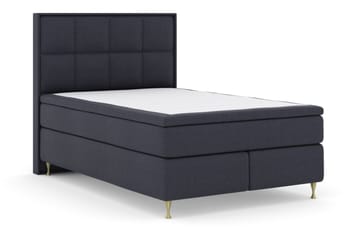 Select No 6 Komplett Sängpaket 140x200 Medium Latex/Memory - Blå/Guld - Products - Möbler - Säng - Kontinentalsäng
