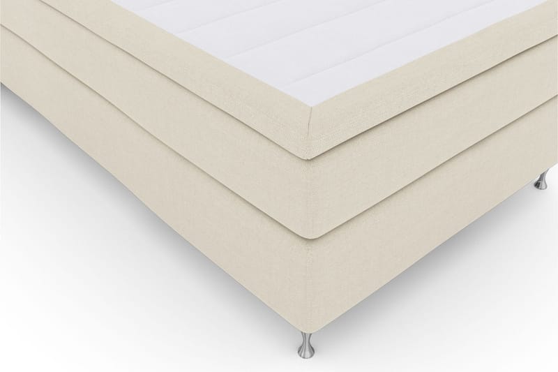 Select No 6 Komplett Sängpaket 140x200 Medium Memory/Pocket - Beige/Silver - Products - Möbler - Säng - Kontinentalsäng