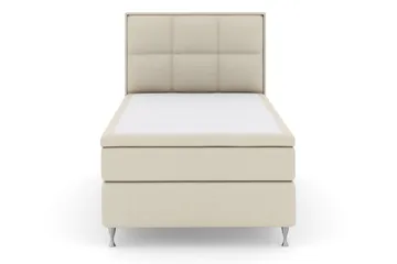 Select No 6 Komplett Sängpaket 140x200 Medium Memory/Pocket - Beige/Silver - Products - Möbler - Säng - Kontinentalsäng
