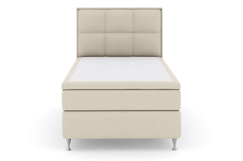 Select No 6 Komplett Sängpaket 140x200 Medium Memory/Pocket - Beige/Silver - Products - Möbler - Säng - Kontinentalsäng