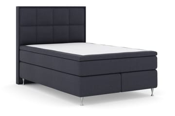 Select No 6 Komplett Sängpaket 140x200 Medium Memory/Pocket - Blå/Silver - Products - Möbler - Säng - Kontinentalsäng