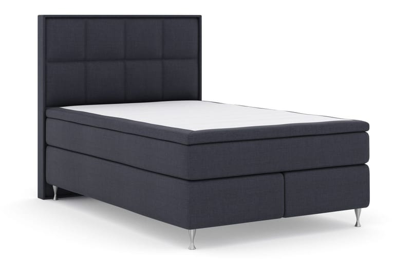 Select No 6 Komplett Sängpaket 140x200 Medium Memory/Pocket - Blå/Silver - Products - Möbler - Säng - Kontinentalsäng