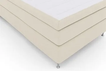 Select No 6 Kontinentalsäng 120x200 Medium Memory/Pocket - Beige/Silver - Products - Möbler - Säng - Enkelsäng
