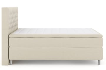 Select No 6 Kontinentalsäng 160x200 Fast Latex/Memory - Beige/Metall - Products - Möbler - Säng - Kontinentalsäng