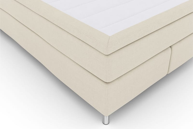 Select No 6 Kontinentalsäng 160x200 Fast Latex/Memory - Beige/Metall - Products - Möbler - Säng - Kontinentalsäng