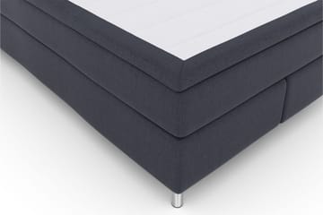 Select No 6 Kontinentalsäng 160x200 Fast Latex/Memory - Blå/Metall - Products - Möbler - Säng - Kontinentalsäng