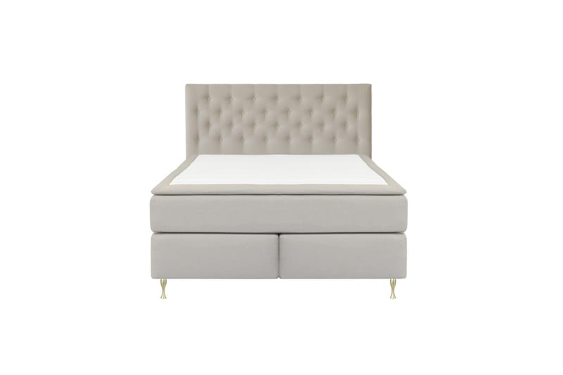 Select No 6 Kontinentalsäng 180x200 Fast Watergel, Beige/Guld