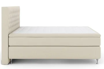 Select No 6 Kontinentalsäng 180x200 Medium Watergel - Beige/Silver - Products - Möbler - Säng - Kontinentalsäng