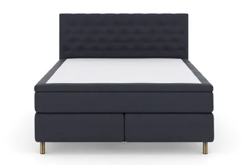 Select No 6 Kontinentalsäng 210x210 F/M Memory/Pocket, Blå/Koppar