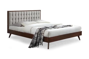 Solomo Ramsäng 160x200 - Beige/Valnöt - Products - Möbler - Säng - Sängram & sängstomme