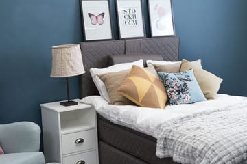 Sundborn Kontinentalsäng 120x200 Valbar - Grå - Products - Möbler - Säng - Enkelsäng