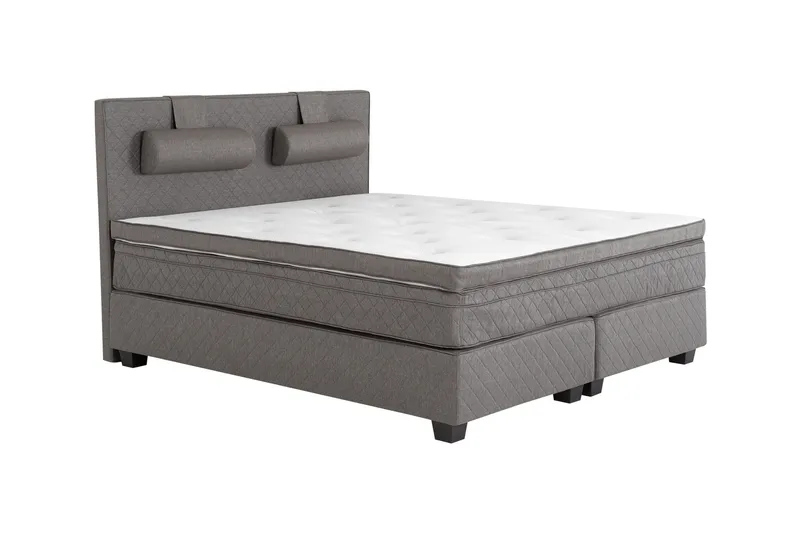 Sundborn Kontinentalsäng 180x200 cm - Grå - Products - Möbler - Säng - Kontinentalsäng