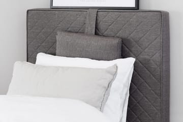 Sundborn Ramsäng 90x200 cm - Grå - Products - Möbler - Säng - Enkelsäng