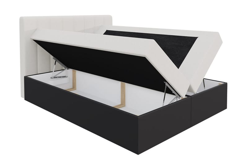 Vasil Kontinentalsäng 120x200 - Grå - Products - Möbler - Säng - Säng med förvaring