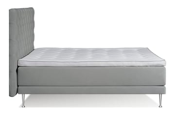 Victoria Komplett Sängpaket 160x200 - Ljusgrå - Products - Möbler - Säng - Kontinentalsäng