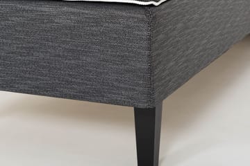 Viken Bas Komplett SängpaketRamsäng 120x200 Medelfast - Grå - Products - Möbler - Säng - Enkelsäng