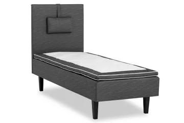 Sängben 23 cm Svart - Grey