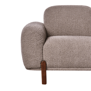 2-sits soffa Odnes i Bouclé - Beige - Products - Möbler - Soffa - 2 sits soffa