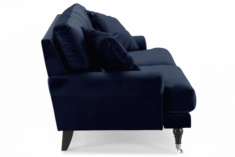 Andrew 2-sits Sammetssoffa - Blå - Products - Möbler - Soffa - Sammetssoffa