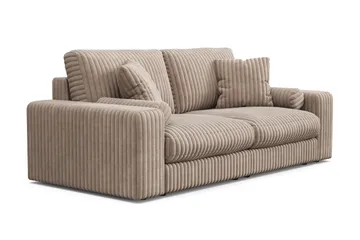 Arken Lyx 3-sits Djup Soffa i Manchester - Greige - Products - Möbler - Soffa - 3 sits soffa