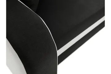 Alvared 3-sits Hörnbäddsoffa Universal - Röd/Svart - Products - Möbler - Soffa - Bäddsoffa - Bäddsoffa divan
