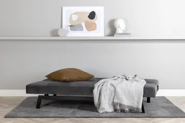 Bodil Bäddsoffa - Mörkgrå - Products - Möbler - Soffa - Bäddsoffa - Bäddsoffa längsbäddad