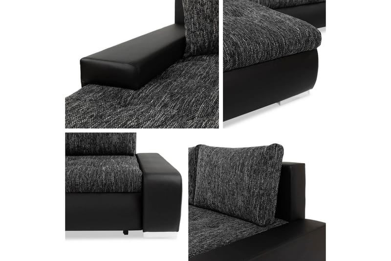 Cerys Bäddsoffa m. Divan 3-sits - Grön - Products - Möbler - Soffa - Bäddsoffa - Bäddsoffa divan