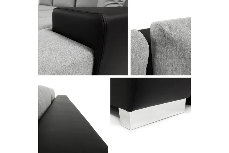 Cerys Bäddsoffa m. Divan 3-sits - Grön - Products - Möbler - Soffa - Bäddsoffa - Bäddsoffa divan