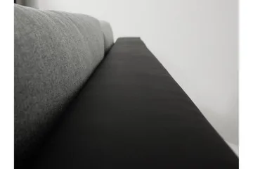 Cerys Bäddsoffa med Divan Vändbar - Svart - Products - Möbler - Soffa - Bäddsoffa - Bäddsoffa längsbäddad