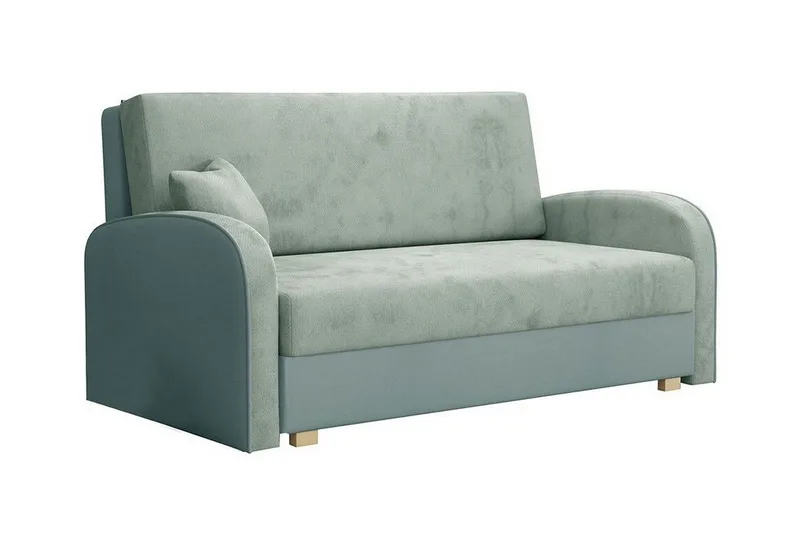 Denegal 2-sits Bäddsoffa Light green