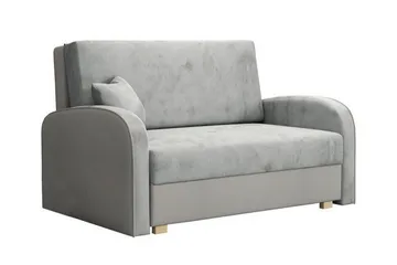 Denegal 2-sits Bäddsoffa Ljusgrå - Products - Möbler - Soffa - Bäddsoffa - 2 sits bäddsoffa