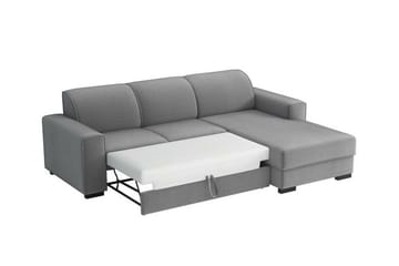 Denegal 3-sits Hörnbäddsoffa Ljusgrå - Products - Möbler - Soffa - Bäddsoffa - Hörnbäddsoffa