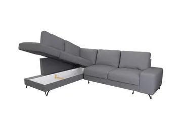 Derry 4-sits Hörnbäddsoffa - Products - Möbler - Soffa - Bäddsoffa - Hörnbäddsoffa